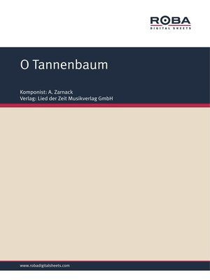 cover image of O Tannenbaum